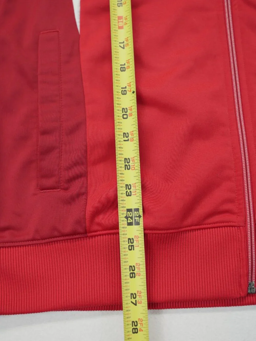 PUMA SCUDERIA FERRARI Zip-Up Track Jacket MEN'S SZ Large Red/Rosso Corso Racing - Picture 3 of 12